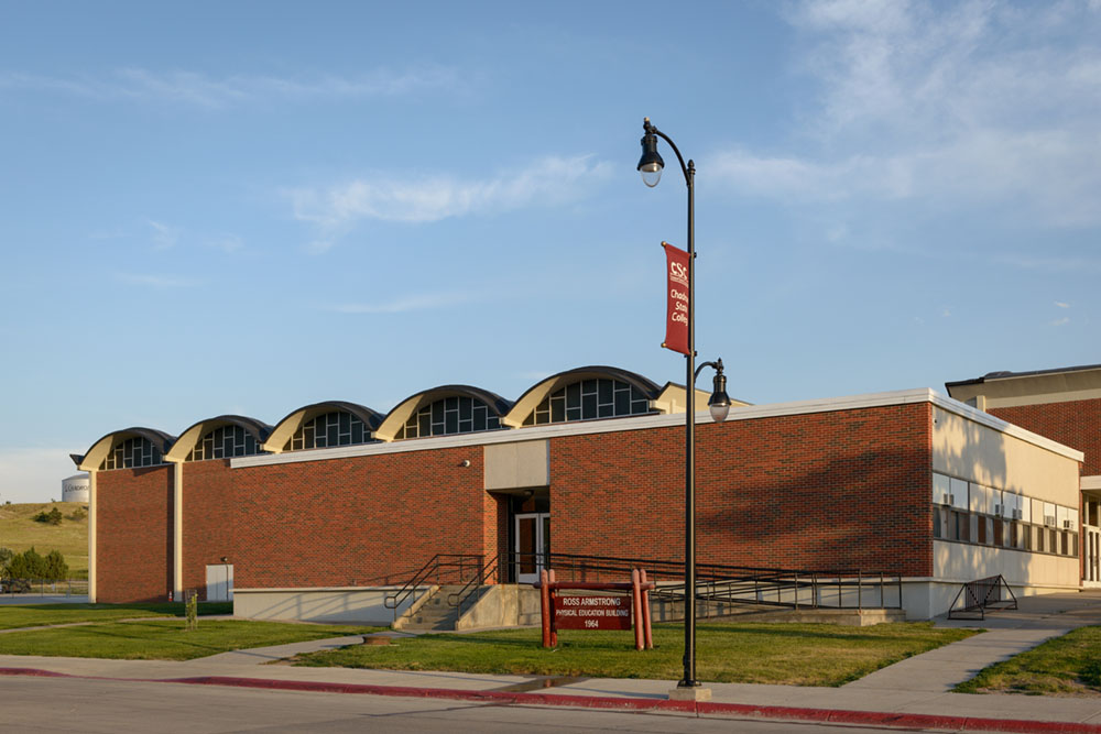 Armstrong Gymnasium exterior