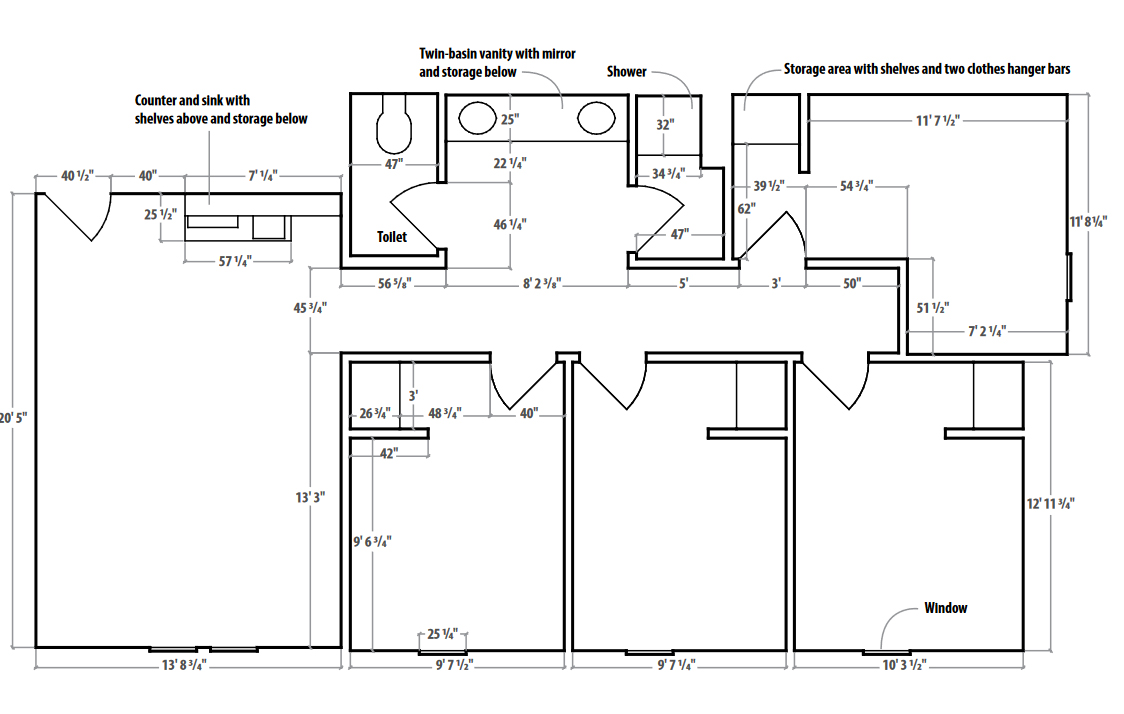 Eagle Ridge room diagram