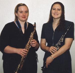 Johannah Hardy, at left, and Melissa Phillips.