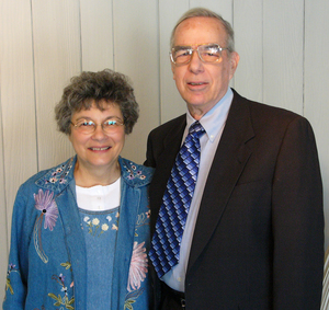 Keith Spencer and his wife, Nita.