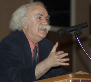 Jack Levin speaks at Chadron State College.