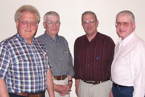 Dr. Jay Druecker, Dr. Jim Gibson, Dr. Randy Lawson and Dr. Ron Weedon.