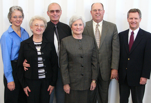 oyce Hardy, Lee and Tom Detwiler, Cindy and Chuck Squier and Steve Taylor.