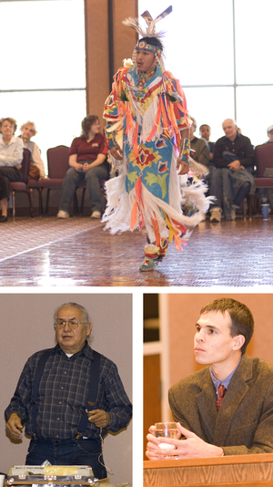 Participants of the cultural activities in the Sandoz center.