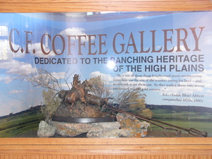 This display will greet visitors of the Sandoz Center's new Coffee Gallery.