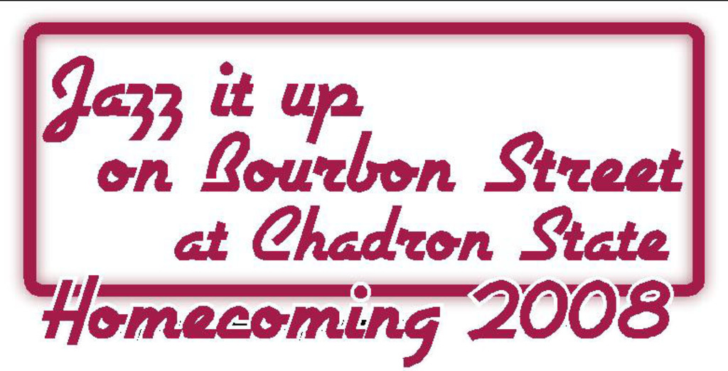 Chadron State homecoming sign