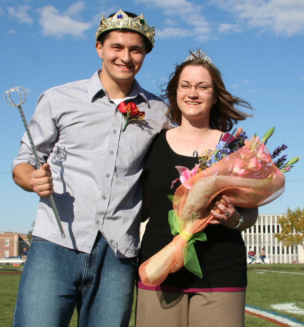 Marco de Souza and Amy Fellhoelter