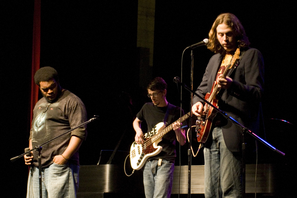 Jovan Mays, Travis Hencey and Martin Gilmore perform during last year's 