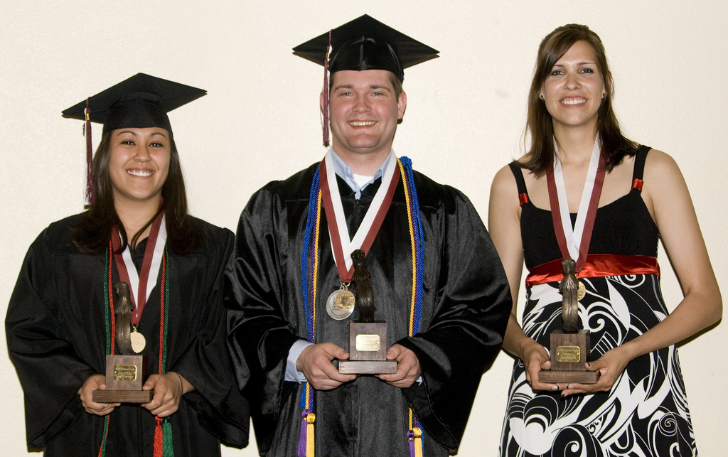 Jessica Cervantes, Barrett Hahn and Sarah Pilakowski.