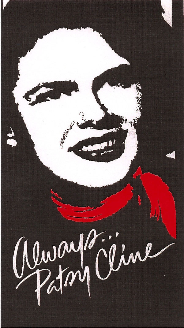 Patsy Cline poster.