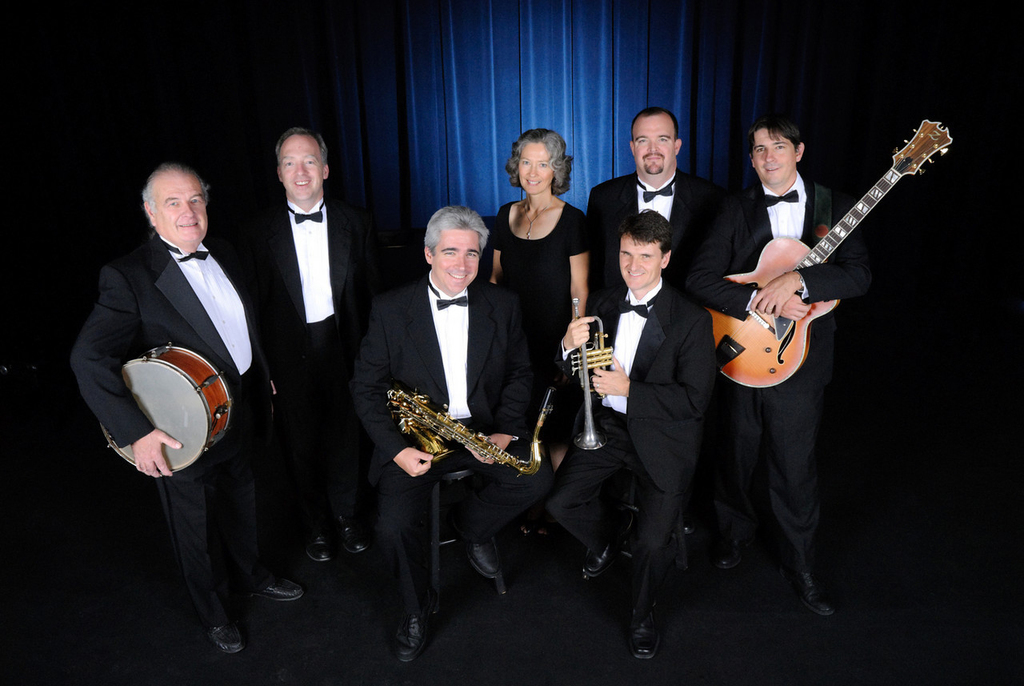 Members of the Chadron State College music faculty, Sandy Schaefer, James Margetts, Michael Stephens, Una Tayor, Adam Lambert, Joel Schreuder and Charles Carey.