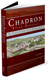 Chadron State College's new history book.