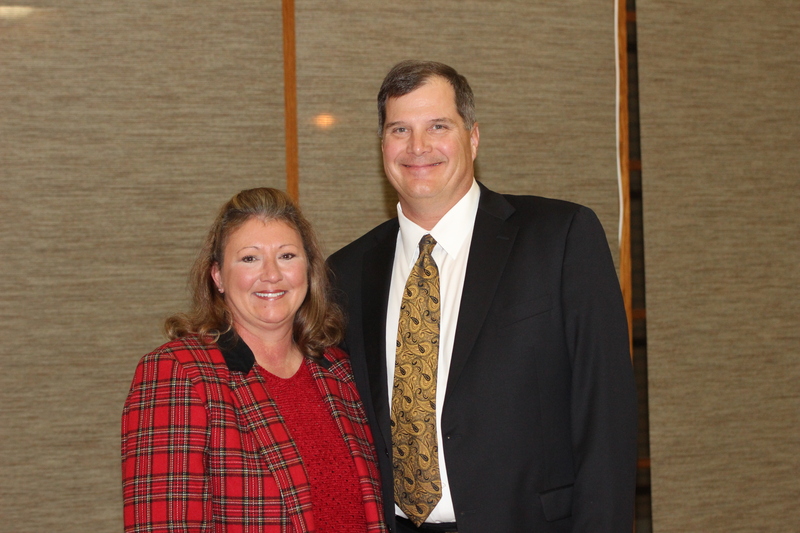 Randy Rhine and his wife, Ann. (Photo by Justin Haag) Randy Rhine and his wife, Ann. (Photo by Justin Haag)