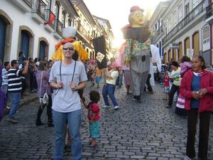 Jesse Sealey at a cultural festival