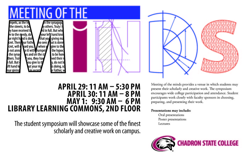 2014-04-28 Student symposium begins Tuesday