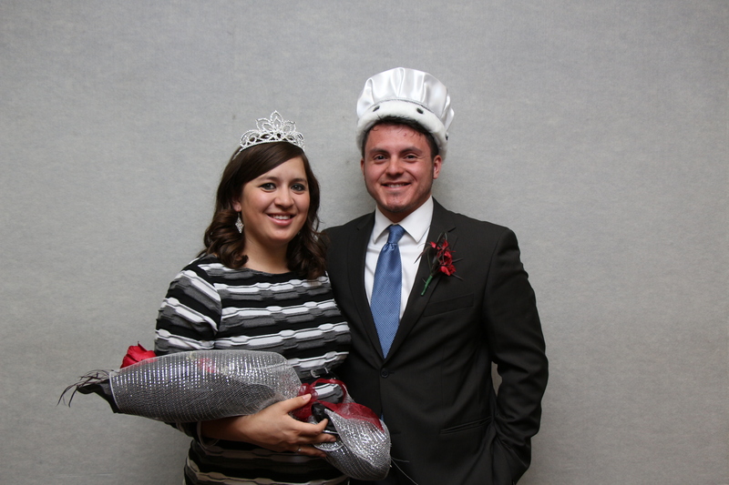 Ivy Day Queen and King Stephanie and Danny Reynaga of Alliance.