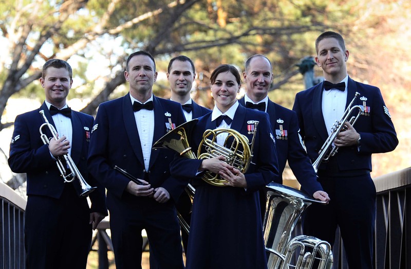 Offutt Brass, a component of the U.S. Air Force Heartland Band.