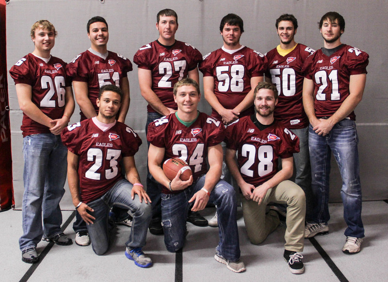 The Chadron State College men's flag football team