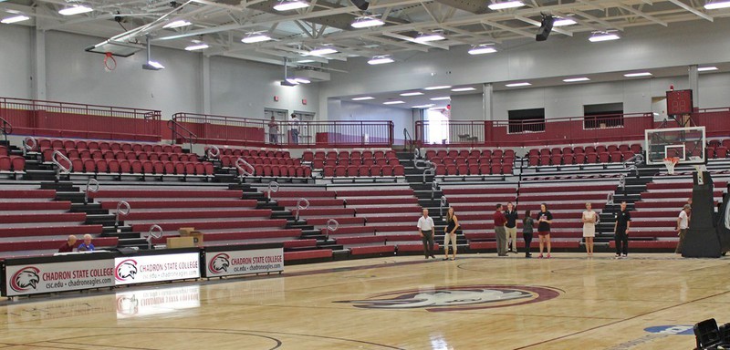 The Chicoine Center opened in early November. (Shaun Wicen/Chadron State College)