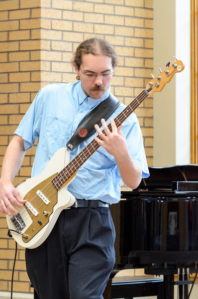 Conrad Gachne during the 2013 Chadron State College spring honors recital.