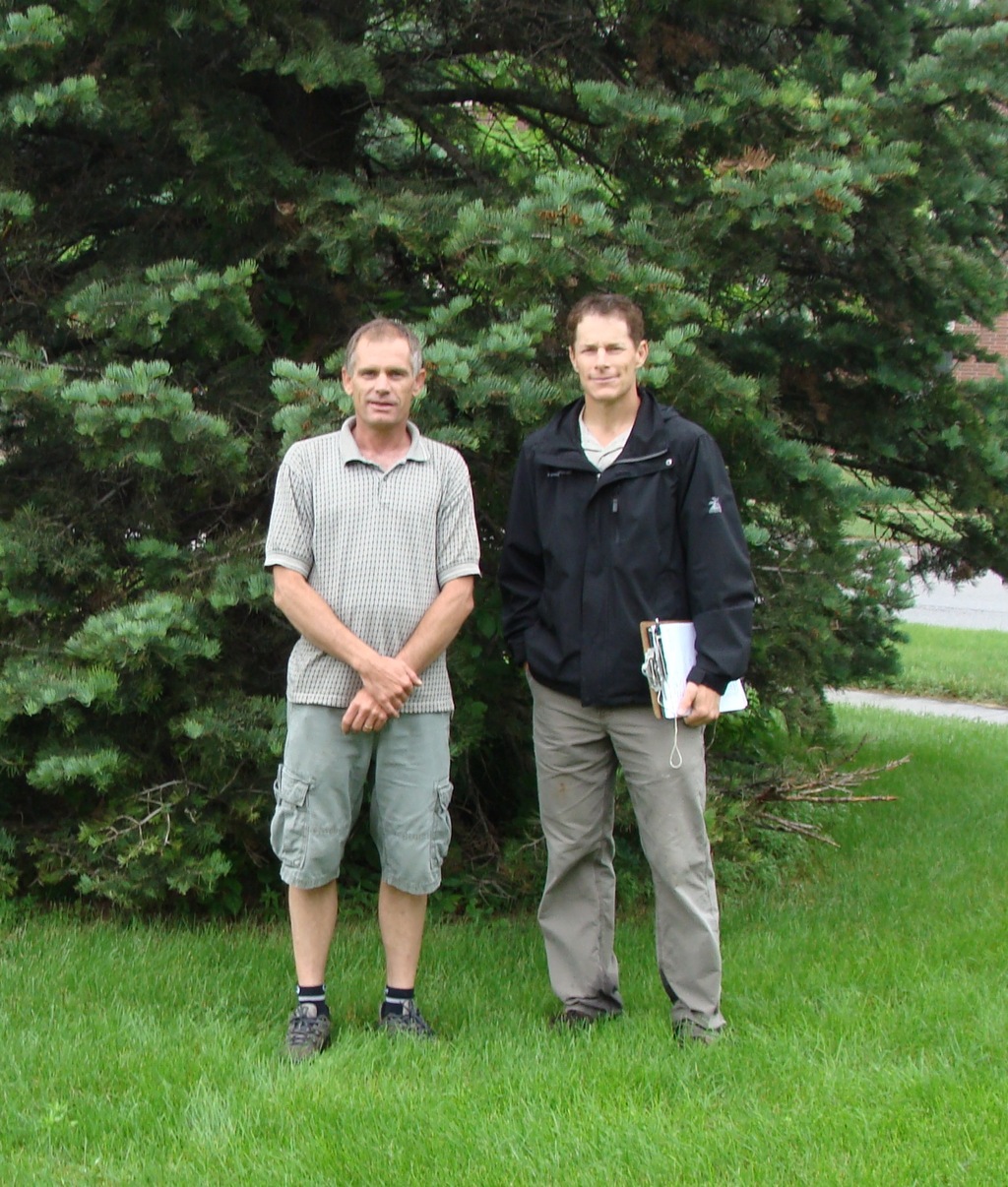 Left to right, Bob Henrickson, horticulture program coordinator with the Nebraska State Arboretum, and Justin Evertson, green infrastructure coordinator with the Nebraska Forest Service and Nebraska Statewide Arboretum, will team up to lead a free planting workshop and presentation at Chadron State College June 28.