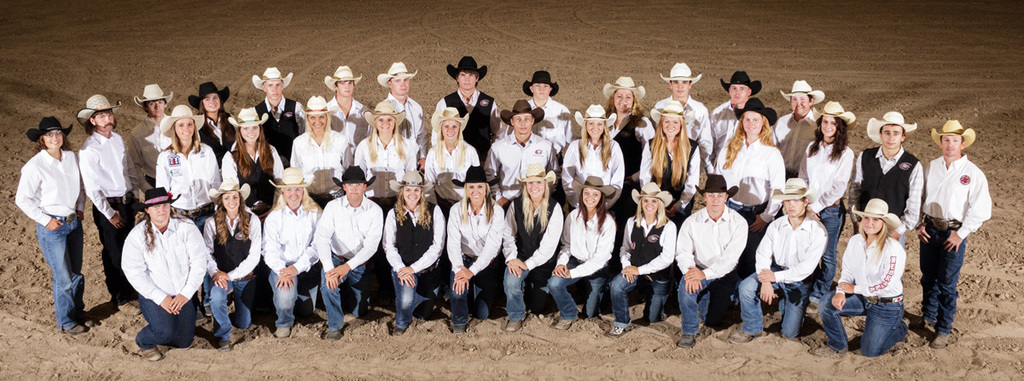 The 2014-15 Chadron State College rodeo team.