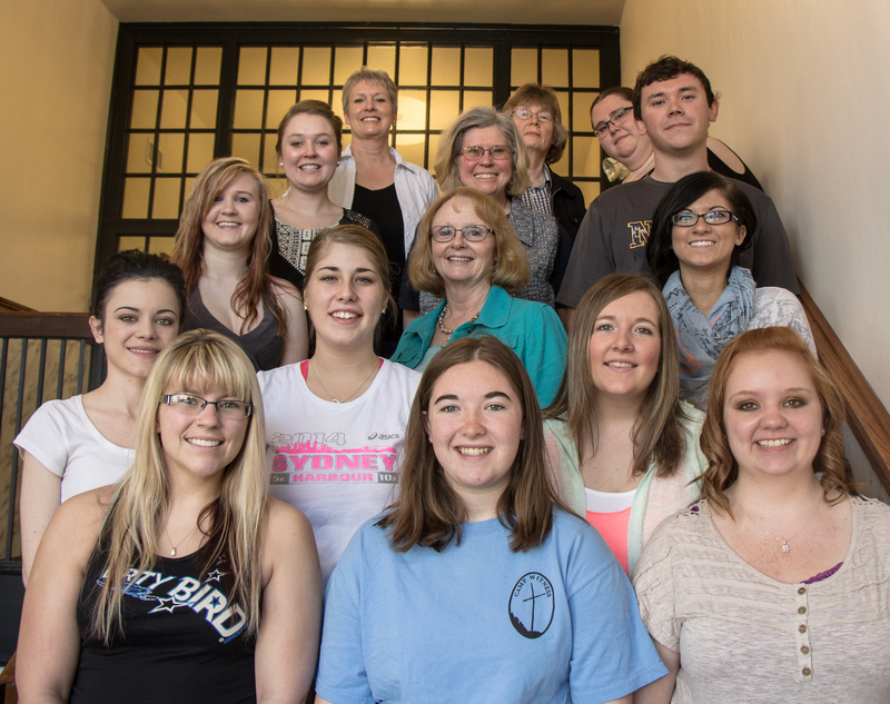 Chadron State College students participating in the 2015 London Study Abroad Program.