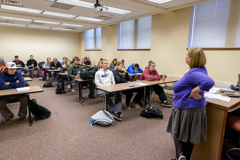 Janice Haynes, assistant professor of communication and social sciences at Chadron State College, teaches Zombiepocalypse; Zombies in Popular Culture (FYI 169AM).