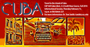 Cuba course poster