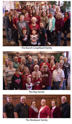 The Bunch-Lingelbach family, the Epp family, and the Neubauer Family