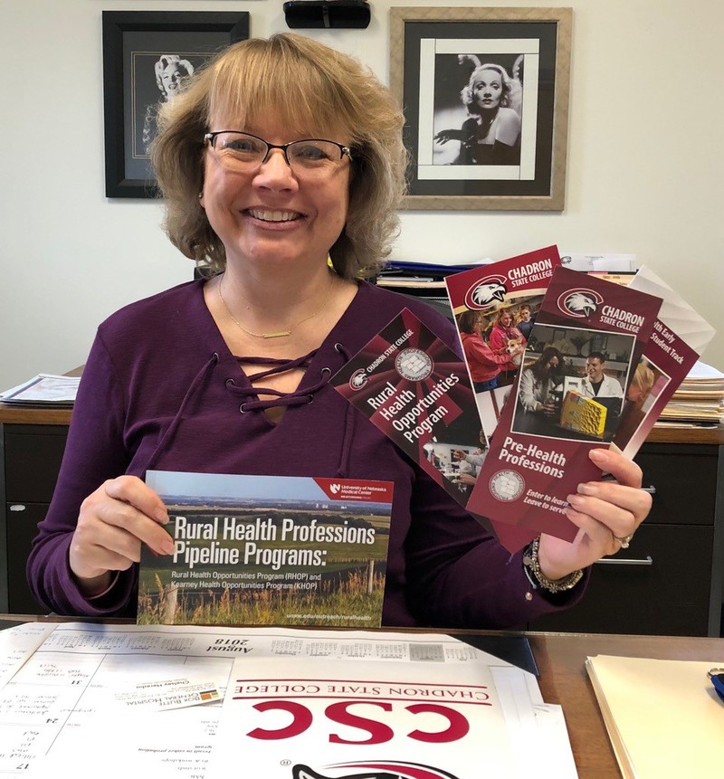 Kristal Kuhnel, Director of Health Professions for Chadron State College.