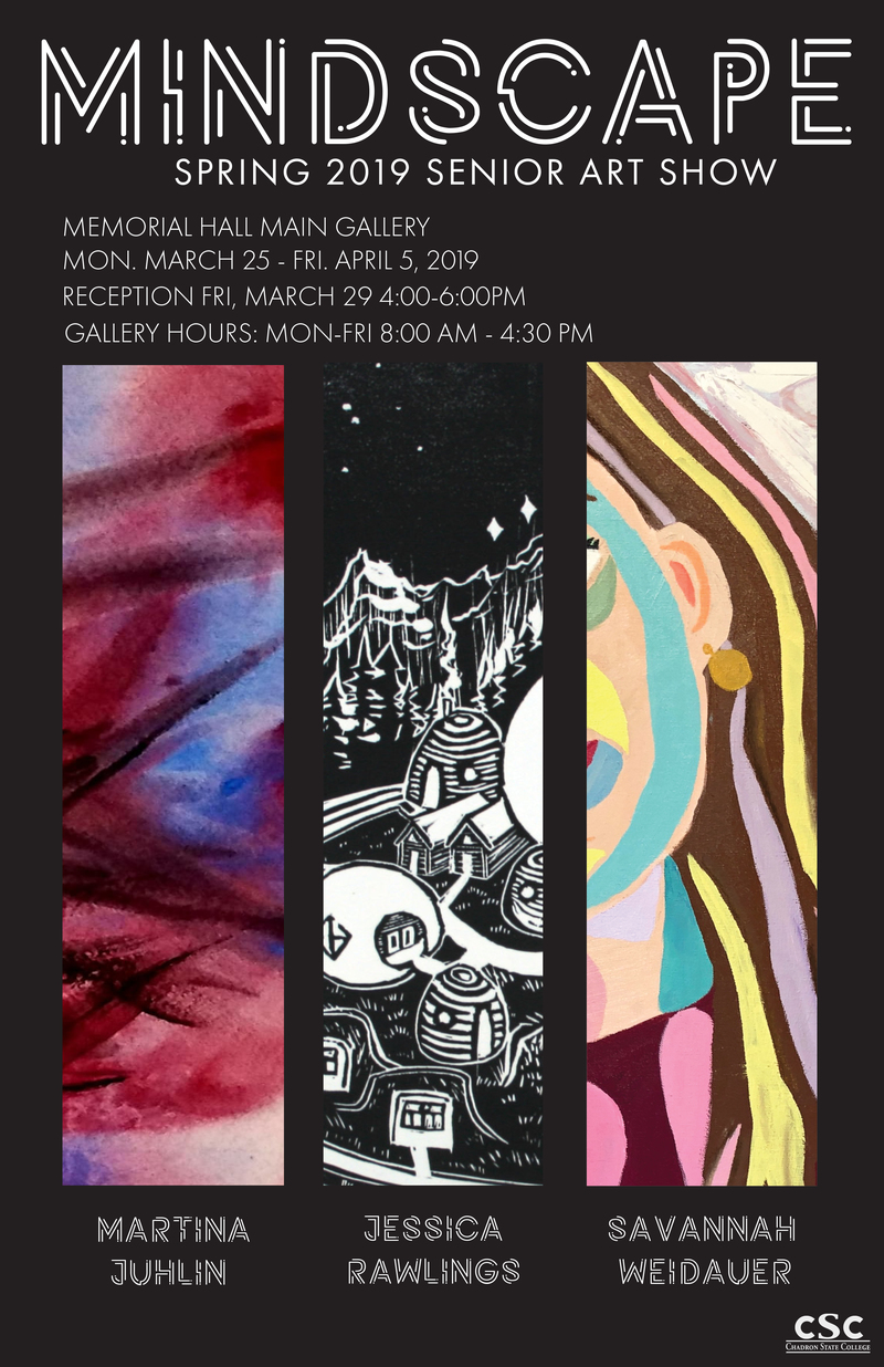 2019-03-22 Senior Art Show, Advanced Art Studio Show open Monday