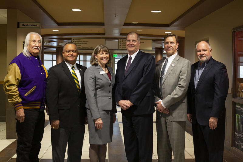 Presidents from the higher education institutions in western South Dakota and Nebraska gathered March 29