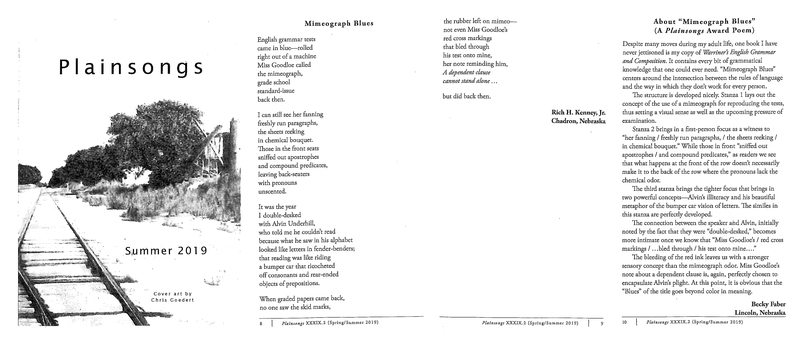 2019-09-10 Sixth grade memory inspires CSC professor's poem