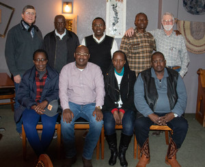 Seven Kenyan officials who are members of the National Organizing Committee (NOC) for the Joint 24th International Grassland Congress