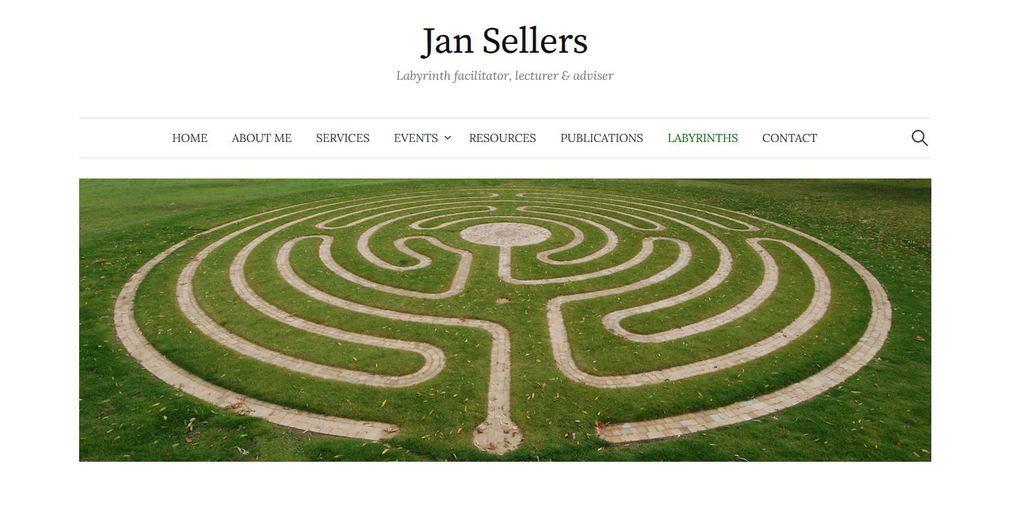 Chadron State College labyrinth by Jan Sellers