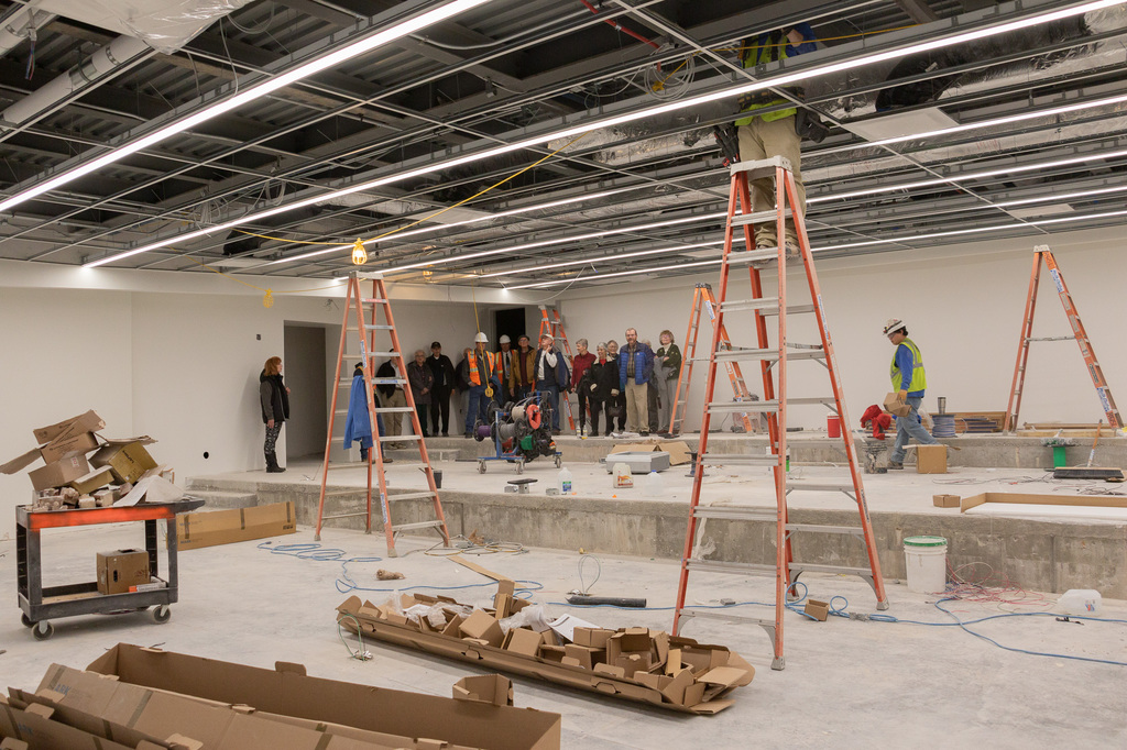 Math and science building under construction on CSC campus