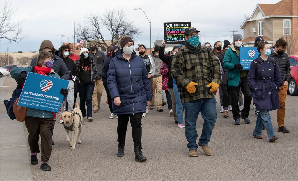 CSC students march to honor MLK Jr.