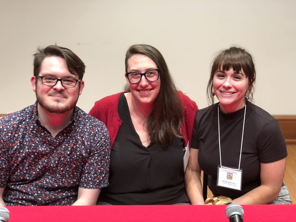 Three CSC Students at the CSC British Literature Conference