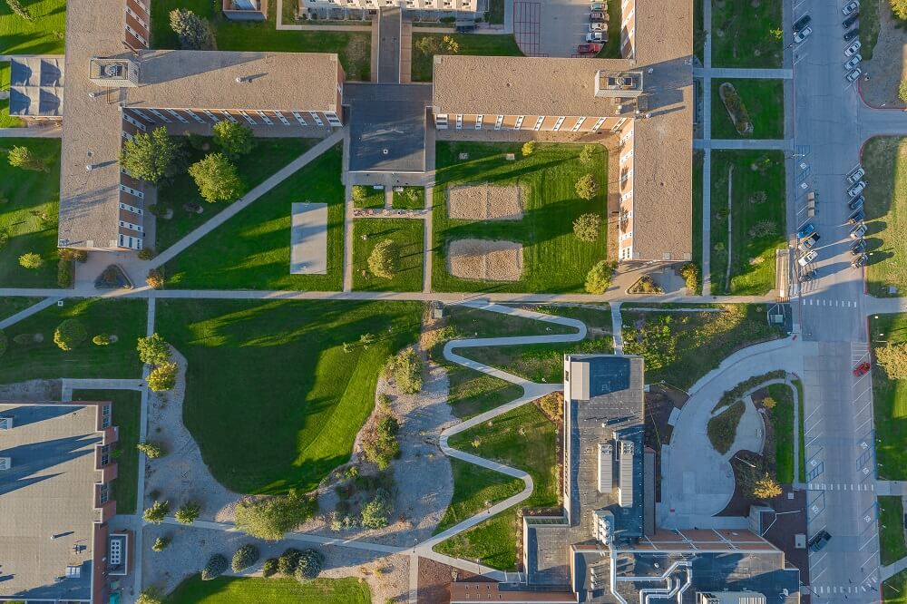 Aerial Photo of campus